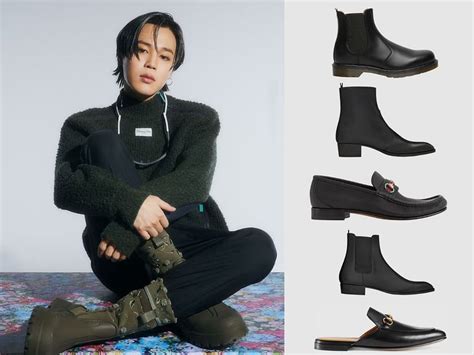 jimin ysl boots|bts jimin shoes collection.